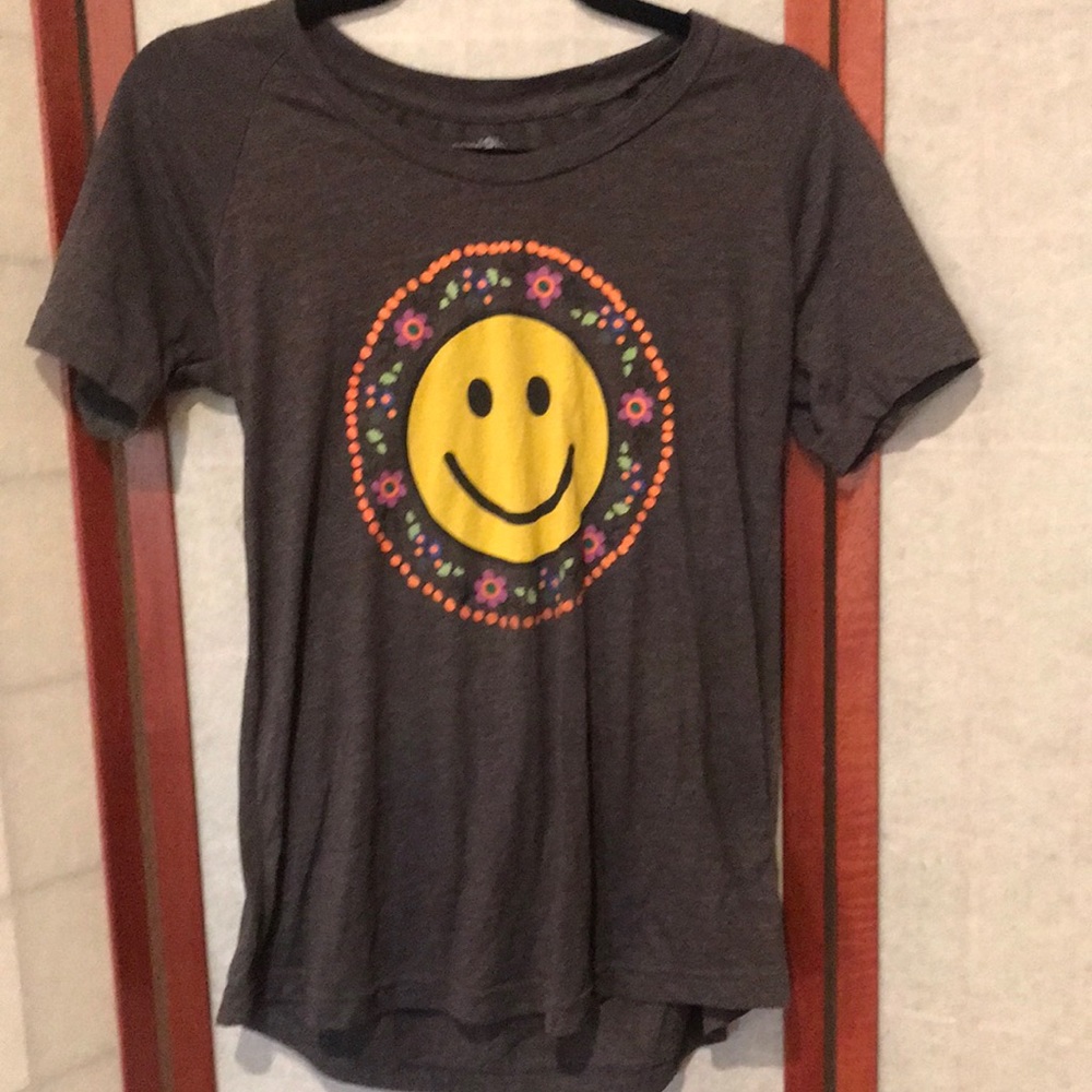 Smiley face tee